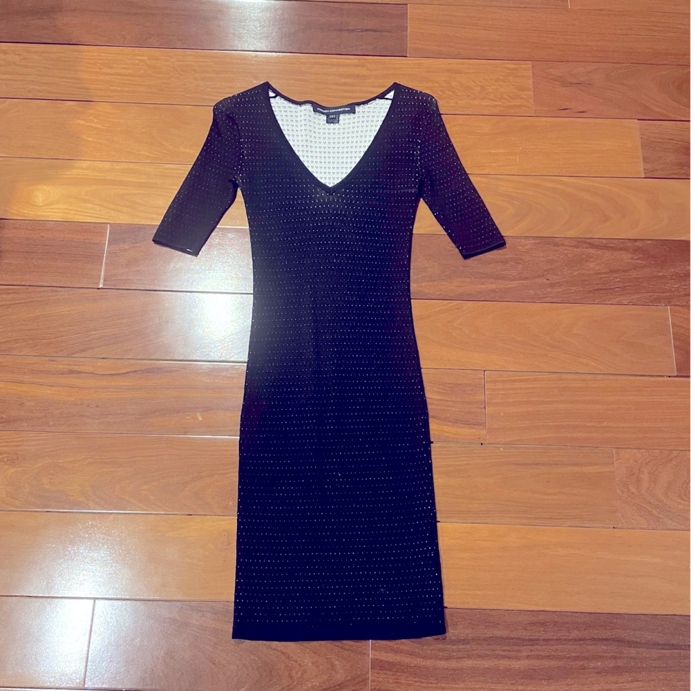 French Connection Midi Knit Dress Size 2